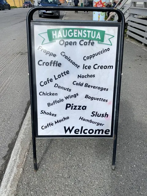 matretter restauranten tilbyr